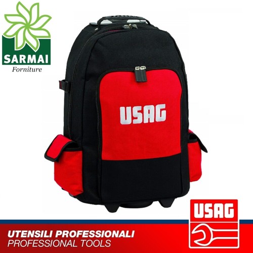 USAG Borsa Porta Utensili Pieghevole - Compatibile Con Stanley E DeWALT, Tessuto Resistente E Pratica