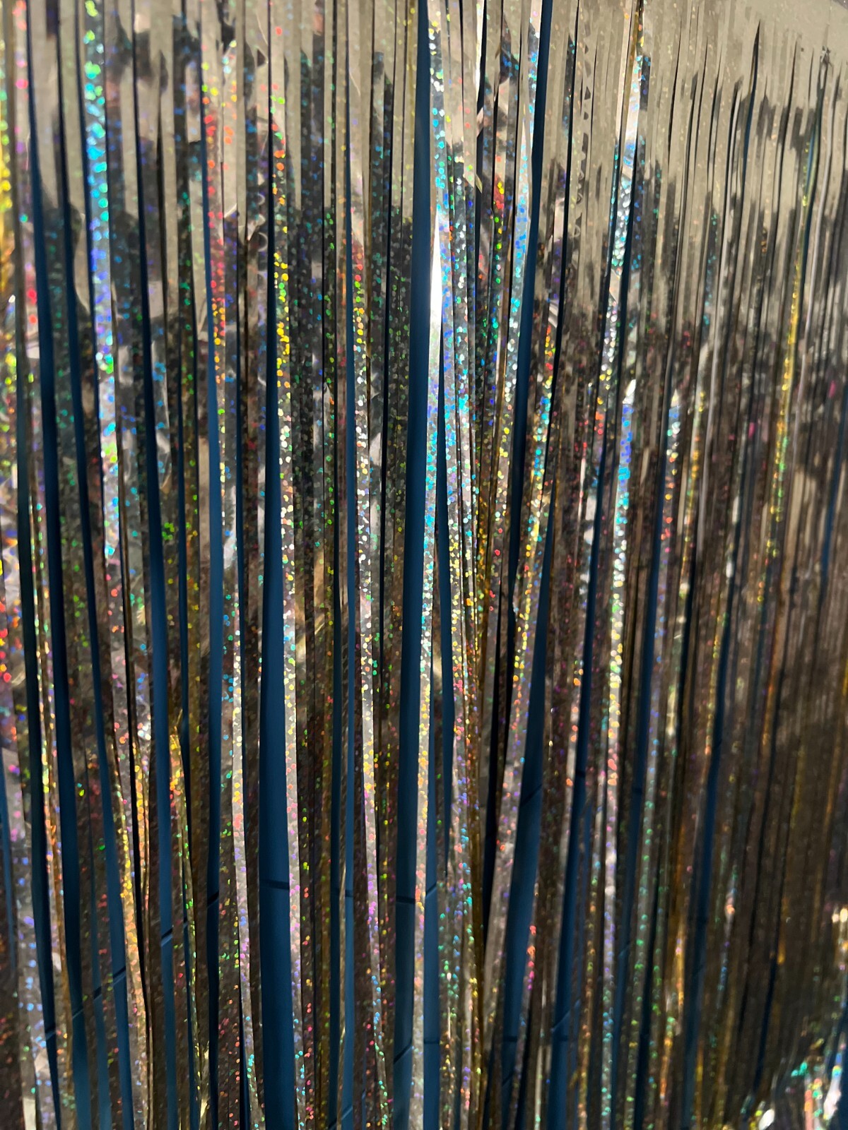 Foil Lametta Shiny Decoration Christmas Tinsel Angel Hair Festival eBay