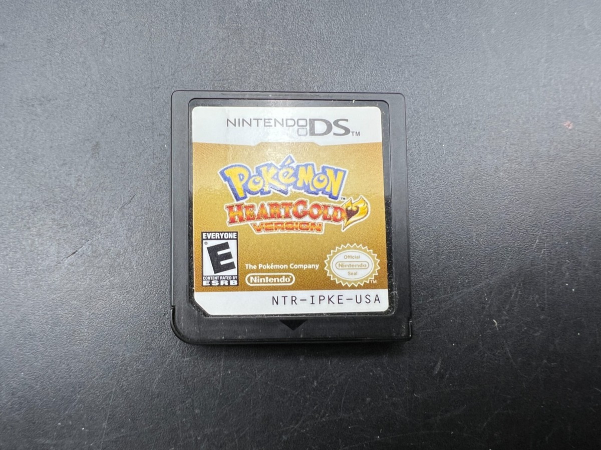 AUTHENTIC Pokemon HeartGold Version Nintendo DS Complete in AUTHENTIC Pokemon HeartGold Version Nintendo DS Complete in