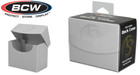 White Side Loading Gaming Deck Case - Holds 80 Sleeved Gaming cards - Protector — photo 1