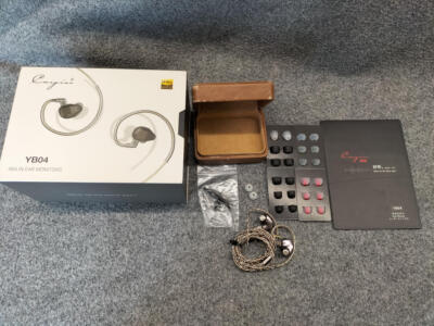 Cayin YB04 Silver In-ear monitor with BA4 In Ear Earphone Japan