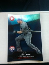 2011 Topps Topps Town Josh Hamilton TT-10 Texas Rangers