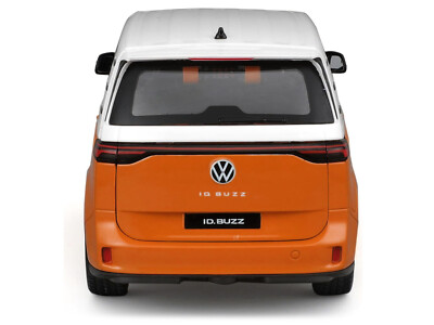 2023 Volkswagen ID. Buzz Van Orange and White Special Edition 1/24