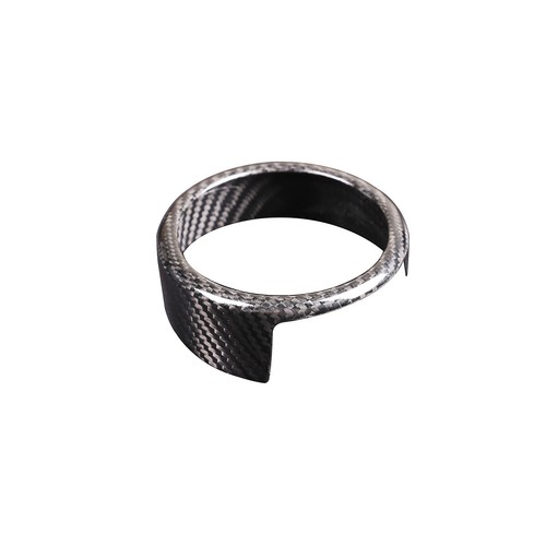 Carbon Fiber Car Front Grill Badge Ring Cover For Alfa Romeo Giulia 2017-2020 - Picture 7 of 10