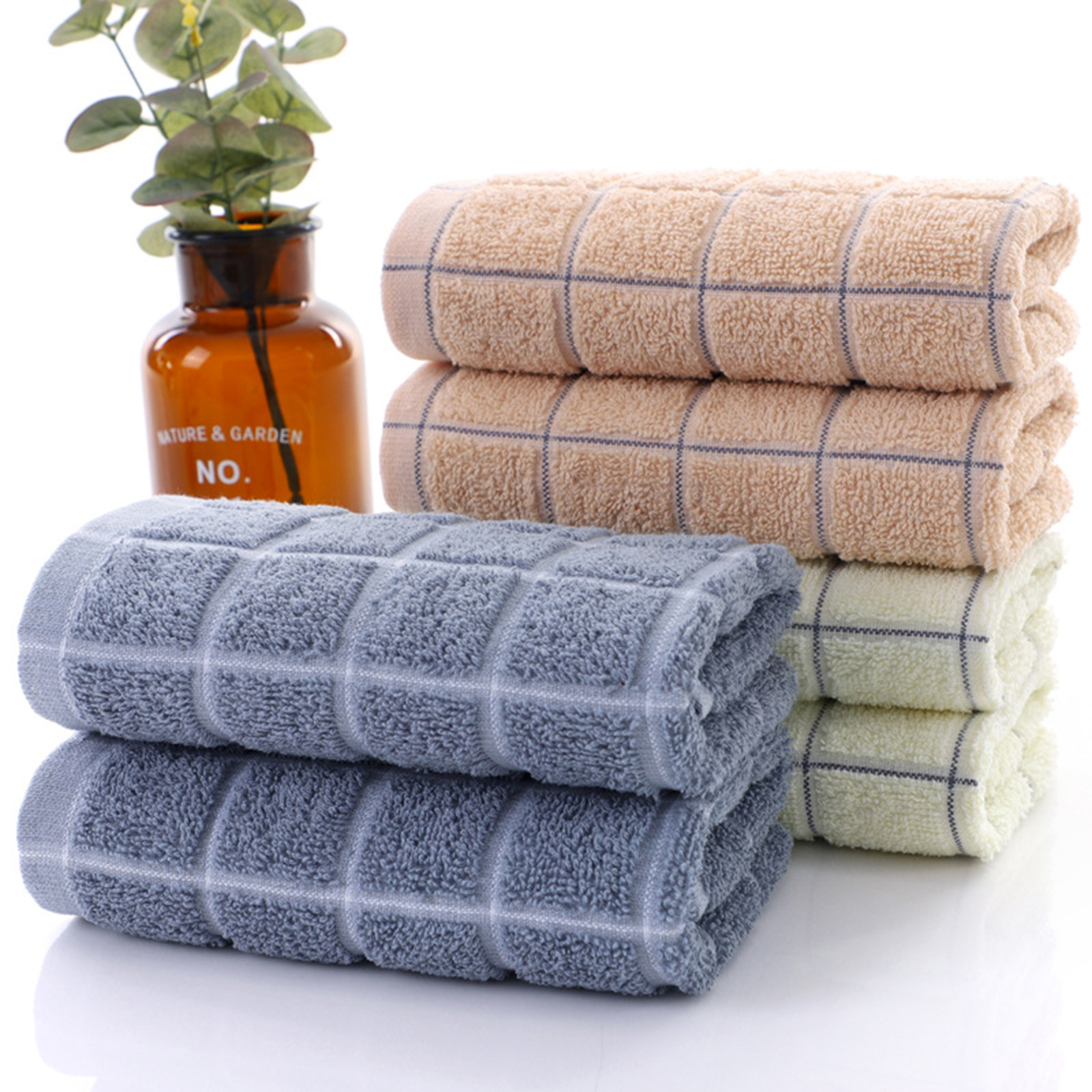 Washcloths Skinfriendly Good Water Absorption Home Cleaning Cloth Portable eBay