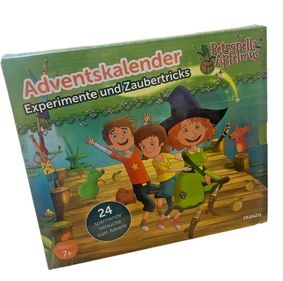 Adventskalender Petronella Apfelmus Experimente Zaubertricks Weihnachtskalender