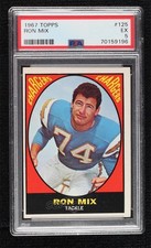1967 Topps Ron Mix #125 PSA 5 HOF 0ji1