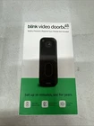 Blink Wireless Video Doorbell 2nd Gen Newest Model Black HD, NEW
