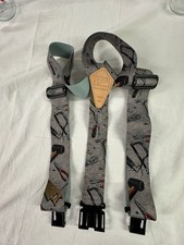 Perry suspenders for men,Theme Tools, Large Adjustable Belt Clip New No Tags