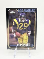 Eric Dickerson #104 Los Angeles Rams 2024 Topps Chrome Trading Card FREE SHIP