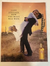 1994 Lady Stetson Perfume Print Ad Advert Vtg pa8