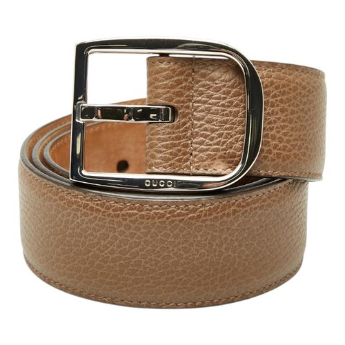 Used Gucci belt size: 85/34 449716 brown leather men's GUCCI [Used]