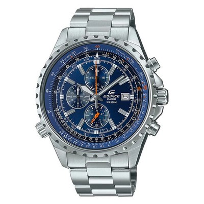 Watch CASIO EF-527D-2AVUEF Mens Chronograph Stainless Steel Band Stainless Steel