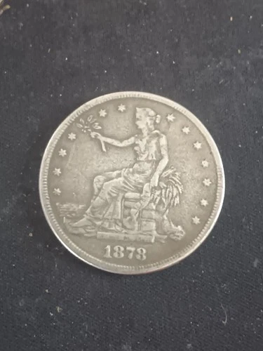 1878 trade silver dollar