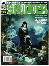 SHUDDER MAGAZINE #27 APRIL 2026 NEW UNREAD WARRANT PUBS DON MAITZ COVER