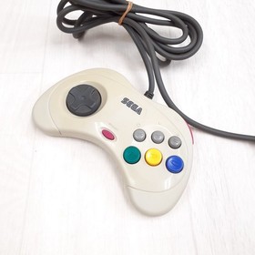 SEGA Saturn Console Bundle w/ Arcade Stick Controller & 6 Games Tested JP