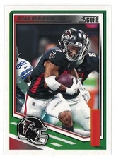 2025 Score Football #223 Bijan Robinson , Atlanta Falcons