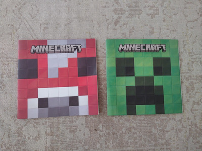 Beware the Creeper! (Mobs of Minecraft #1)  And Mooshroom  Random House 2 Books 