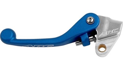 ARC Flex Clutch Lever - Blue - Short Blade Motorcycle ATV/UTV Dirt CL-S315-B