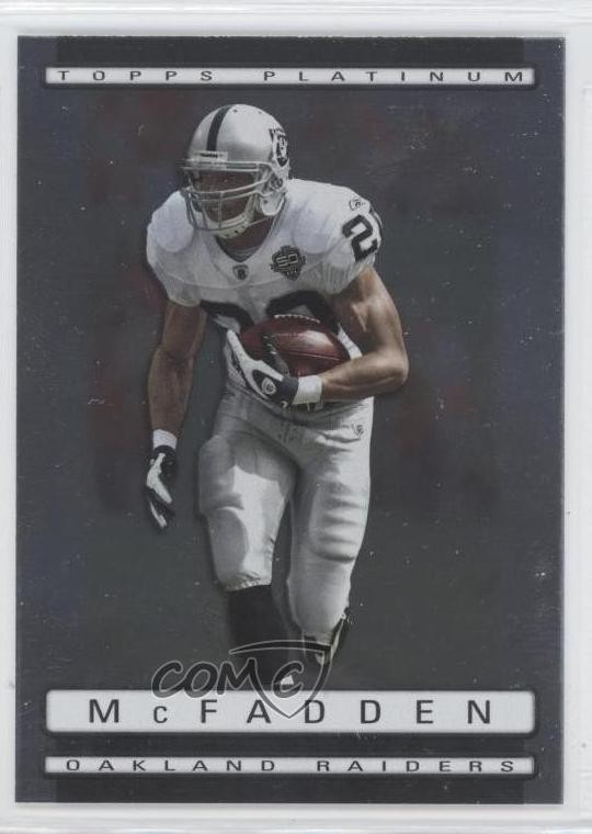 2009 Topps Platinum Darren McFadden #40 0n6