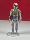 Vintage 1979 Kenner Star Wars ESB Boba Fett Taiwan Coo Figure & Stand NO BLASTER