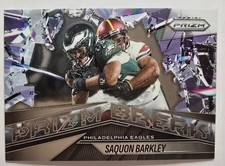 Panini 2025 Prizm Prizm Break Saquon Barkley Philadelphia Eagles #9