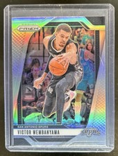 2024-25 Panini Prizm Victor Wembanyama Silver #172 Spurs