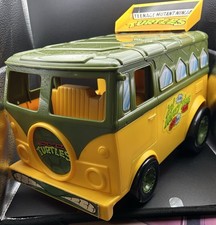 Vintage 1989 TMNT Party Wagon Turtle Van Playmates Mirage Studios     Clean
