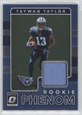 2017 Donruss Optic Rookie Phenom Jerseys Taywan Taylor #19 03rx
