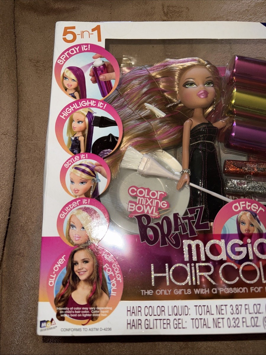 Bratz Fianna Magic Hair Color 5 In 1 Brand New VERY RARE | eBay