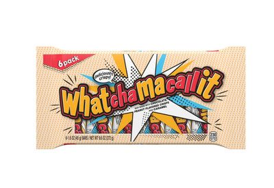 Whatchamacallit Chocolate, Caramel,Peanut Flavored Crisps Candy, Bars 1.6 oz6 ct