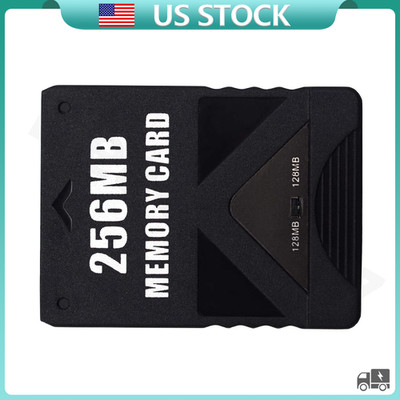 256MB Megabyte Memory Card Fit Sony PlayStation 2 PS2 Slim Game Console ...