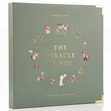 Keepsake Baby Memory Book for Boys and Girls - Timeless First 5 Year Book