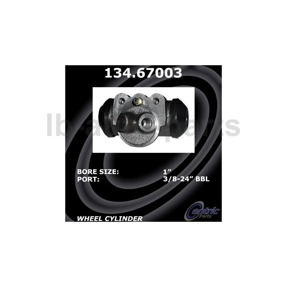 Peças centrais de cilindro de roda de freio dianteiro direito para Jeep CJ3 1960-1966 - Imagem 4 de 4