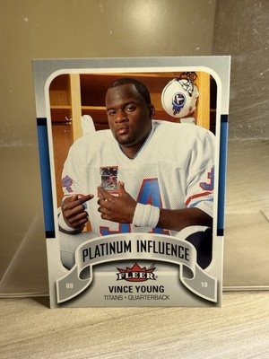 Vince Young 2006-07 Fleer #PI-VY Michael Jordan's Platinum Influence Titans