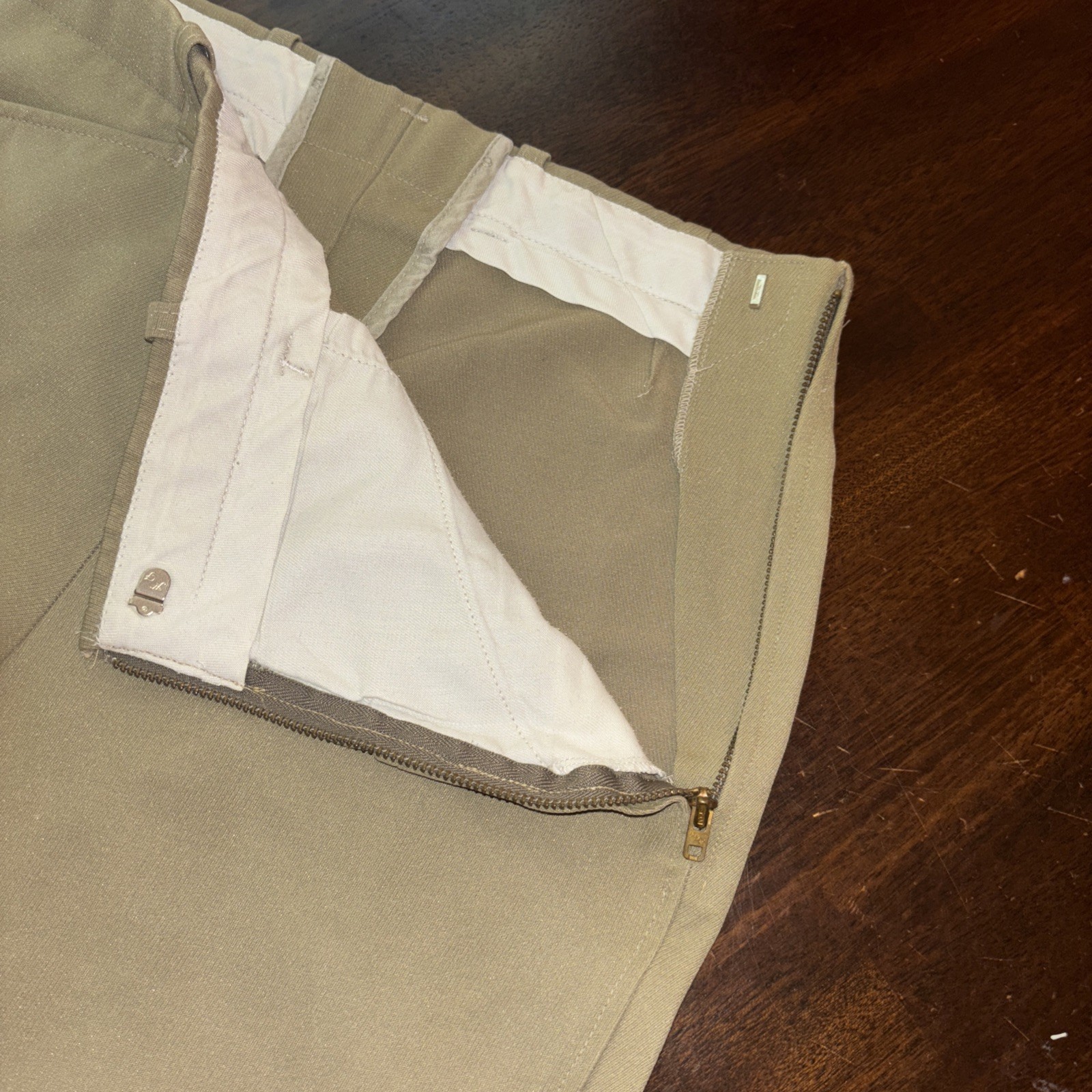 Tailored Sportsman Women’s Side Zip Boot Sock Breeches  Equestrian 28R