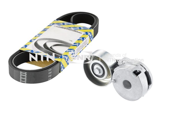 SNR Keilrippenriemensatz KA855.41 FüR Renault Laguna 3 BT0 KT0 Megane CC EZ0 KZ0-image