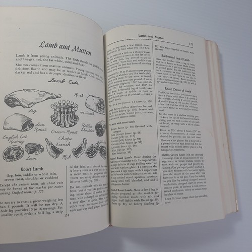 Boston Cooking School Fannie Farmer Cookbook Eleventh Edition Revised 1965 HCDJ - Picture 15 of 21