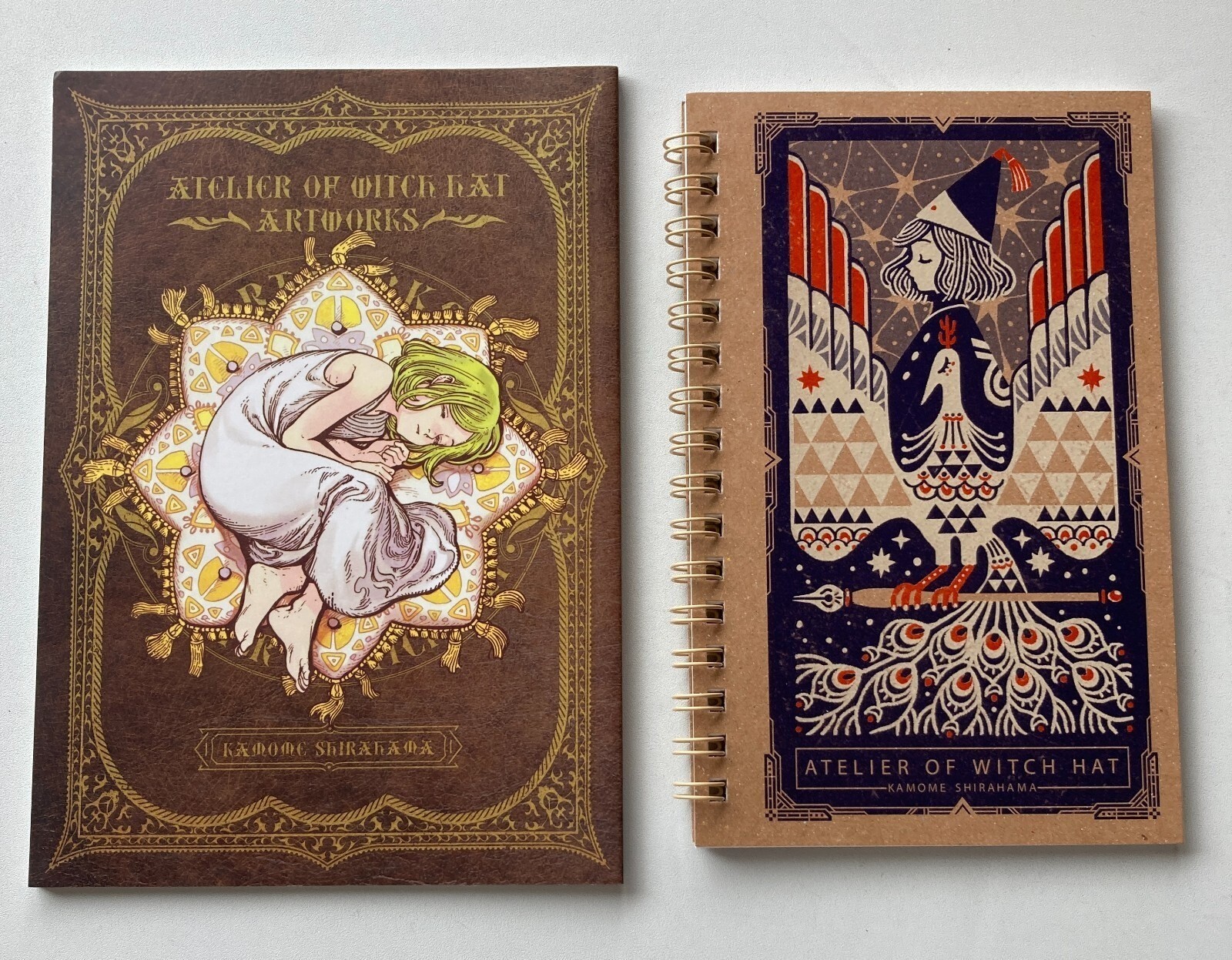 Atelier Of Witch Hat Art Book illustration Set Kamome Shirahama japanese