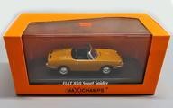 Minichamps 94012123 Fiat 850 Spider 1968 Diecast Model Car Yellow Used 15+