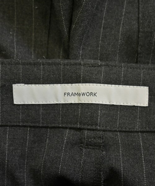 FRAMeWORK Slacks Gray(Stripe Pattern) 38(Approx. … - image 3