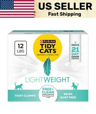 Tidy Cats Lightweight Unscented Clumping Cat Litter 12 lb