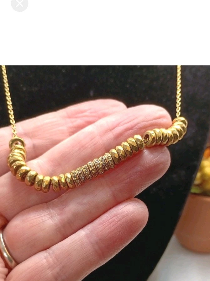 Collar dorado fósil Foto 3 de 4