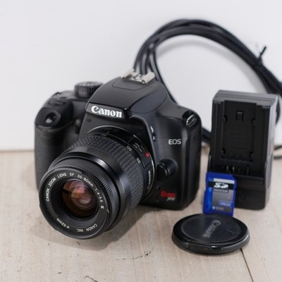 Canon EOS Digital Rebel XS 10MP DSLR Camera Kit W 35-80mm Lens *SHUTTER 12,872*