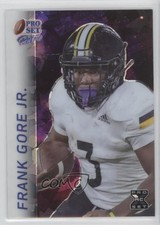 2024 Leaf Pro Set Metal Retro Galaxy Crystals 1/1 Frank Gore Jr #RB-40 9cf