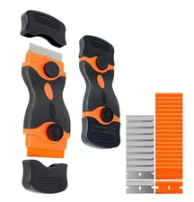 Razor Blade Scraper Tool Set Double Edge Scraper Tool Labels Stickers Glass