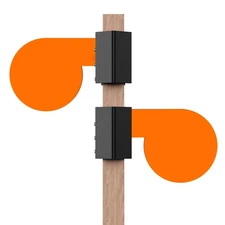 AR500 Dueling Tree Target Set, 6" X 3/8" Steel Targets, 2Pcs Sturdy Steel Gon...