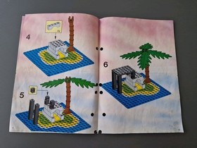 Lego Instructions 6260 Legoland Pirates Shipwreck Island Instruction Only