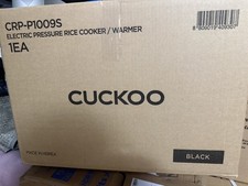 CUCKOO CRP-P1009S BLACK ELETRIC PRESSURE RICE COOKER/WARMER