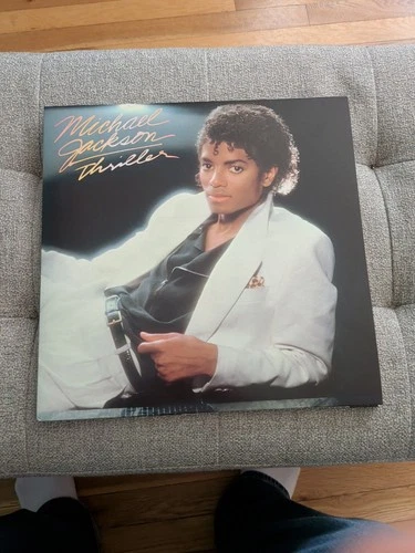 Michael Jackson Thriller 1982 LP Gatefold Original Inlay. Good, Used vintage Con